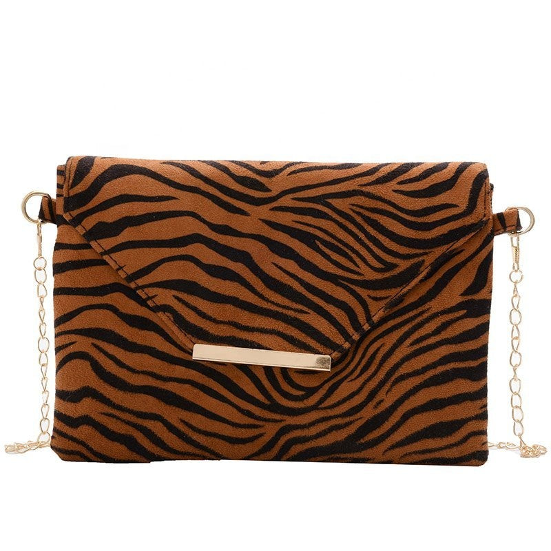 Tiger Print Purse