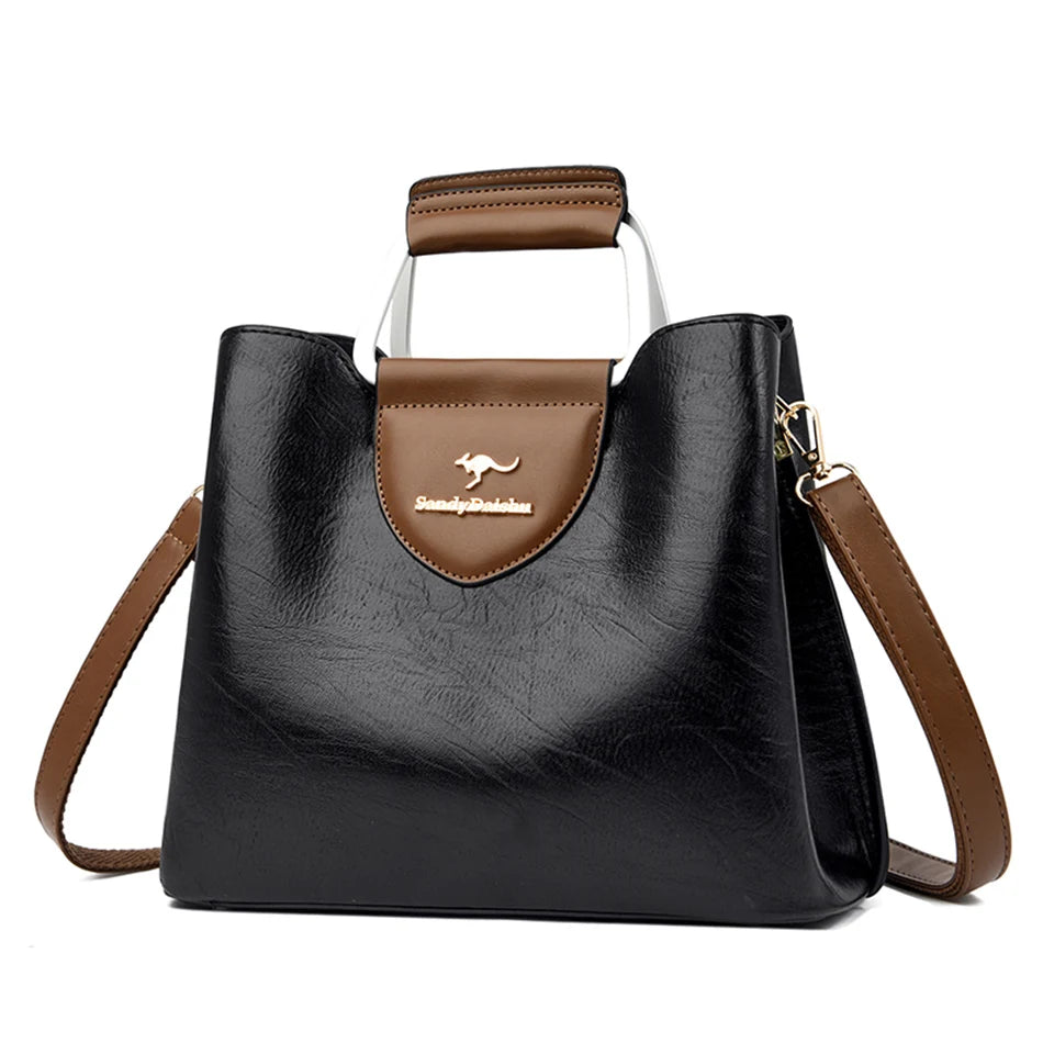 Crocodile Print Women Handbags and Purse Casual Tote Bags Top Handle Bags Large Capacity Patent Leather Crossbody Bags