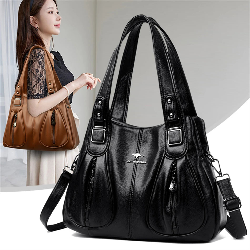 Crocodile Print Women Handbags and Purse Casual Tote Bags Top Handle Bags Large Capacity Patent Leather Crossbody Bags