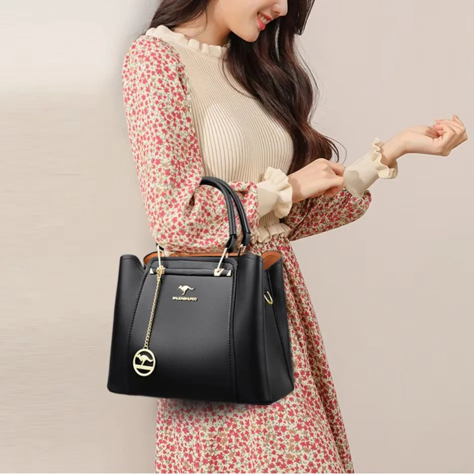 Crocodile Print Women Handbags and Purse Casual Tote Bags Top Handle Bags Large Capacity Patent Leather Crossbody Bags