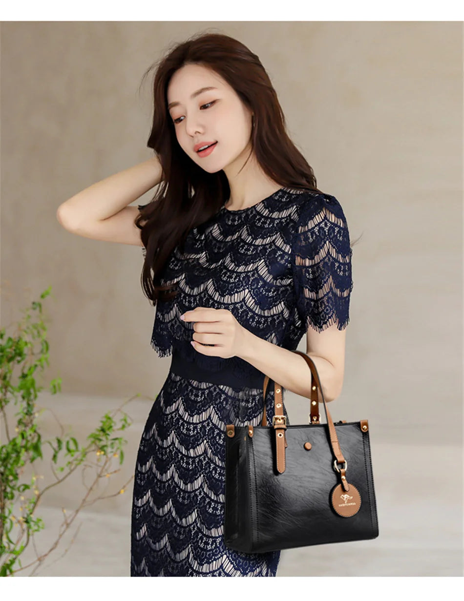 Crocodile Print Women Handbags and Purse Casual Tote Bags Top Handle Bags Large Capacity Patent Leather Crossbody Bags