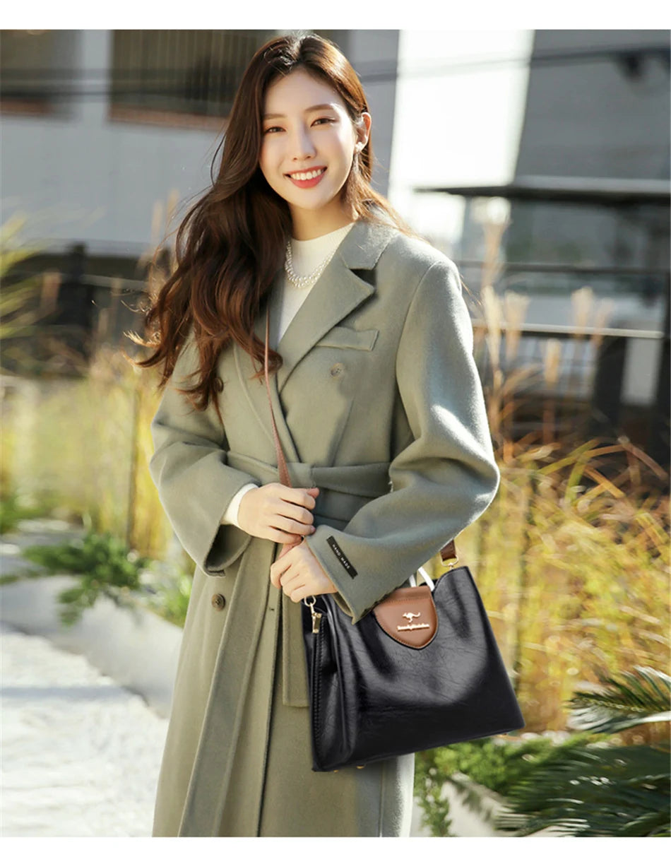 Crocodile Print Women Handbags and Purse Casual Tote Bags Top Handle Bags Large Capacity Patent Leather Crossbody Bags