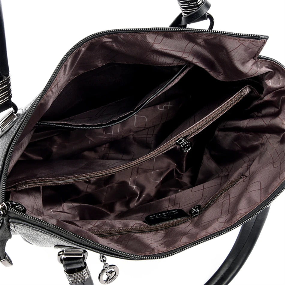 Crocodile Print Women Handbags and Purse Casual Tote Bags Top Handle Bags Large Capacity Patent Leather Crossbody Bags