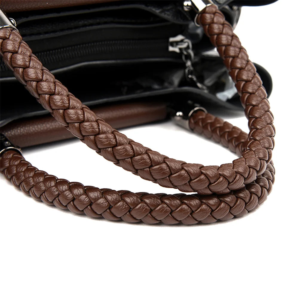 Crocodile Print Women Handbags and Purse Casual Tote Bags Top Handle Bags Large Capacity Patent Leather Crossbody Bags