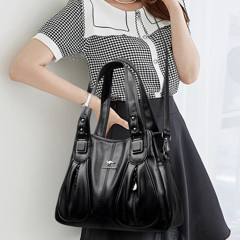 Crocodile Print Women Handbags and Purse Casual Tote Bags Top Handle Bags Large Capacity Patent Leather Crossbody Bags