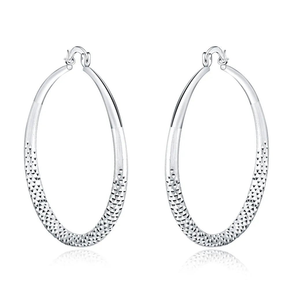 Charms 3CM circle hoop Earrings for Women fashion Pretty wedding party Jewelry Holiday gifts