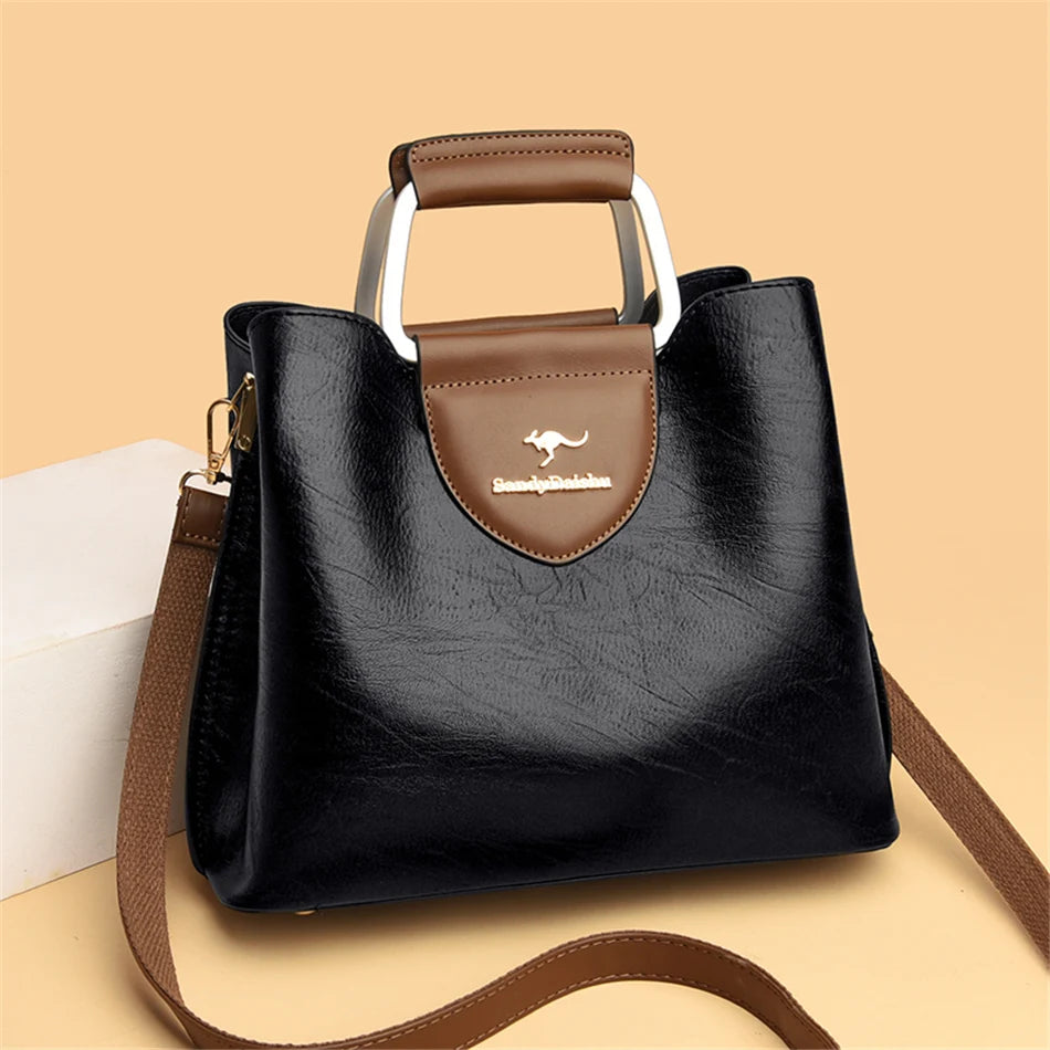 Crocodile Print Women Handbags and Purse Casual Tote Bags Top Handle Bags Large Capacity Patent Leather Crossbody Bags