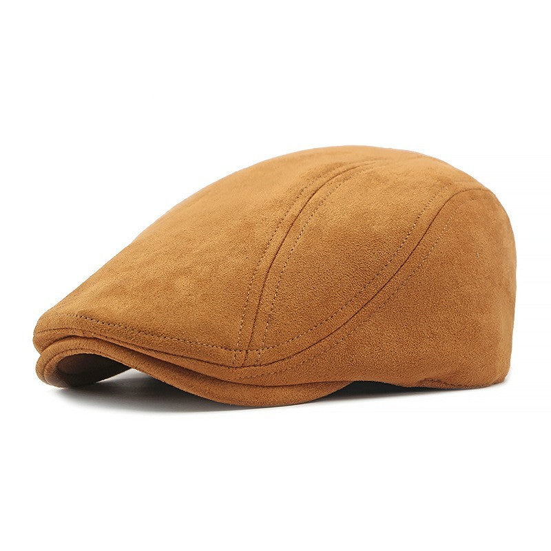 Simple Light Board Suede Hat For Men And Women