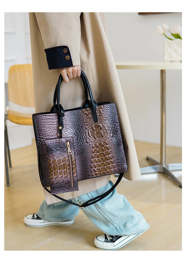 2024 New Style Message Leisure Women PU Leather Crossbody Bags For Business Multi-function High Compacity Simple Handbags