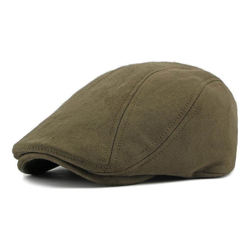 Simple Light Board Suede Hat For Men And Women